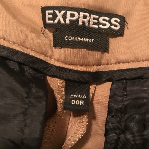 EXPRESS | Mid Rise Barely Boot Columnist Pant - Picture 6 of 6